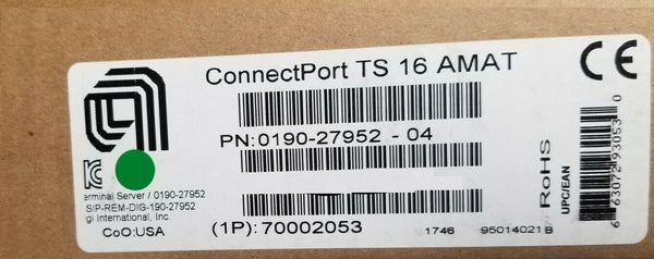 Digi 70002053 / 0190-27952-04 ConnectPort TS 16-Port AMT Terminal Server