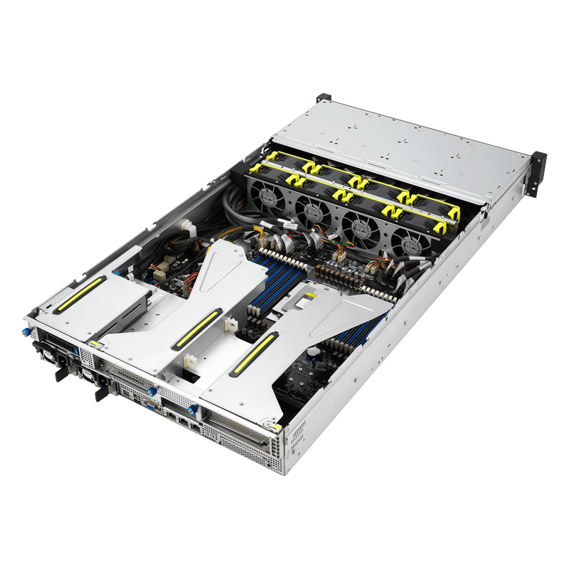 ASUS RS520A-E12-RS24U 2U Storage Server with 16-Core AMD EPYC, 32GB DDR5, 480GB SSD - Fully Customizable