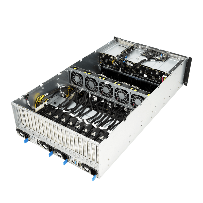 Asus ESC8000A-E12 4U Enterprise Server - Internal Server View