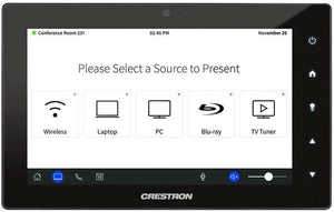 Crestron TSW-1060-B-S 10.1-Inch Black Smooth Touch Screen