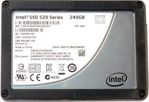 Intel SSDSC2CW240A310 / SSDSC2CW240A3 520-Series Cherryville 240Gb MLC SATA-III 2.5-Inch Internal Solid State Drive (SSD)