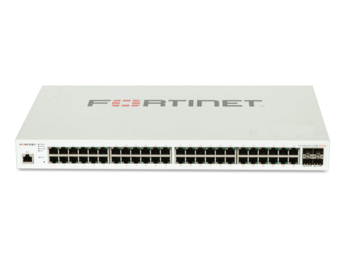 Fortinet 248E-FPOE FortiSwitch Layer-3 48-Ports Rack-Mountable Managed Switch