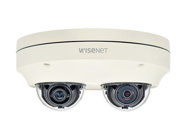 Hanwha Techwin Multi-Directional Dome Camera 4Mp 24x-Digital Zoom WiseNet P PNM-7000VD