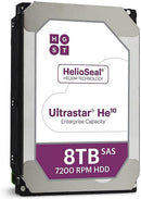 HGST HUH721008AL5200 / 0F27356 Ultrastar He10 8Tb SAS-12Gbps 3.5-Inch Hard Drive