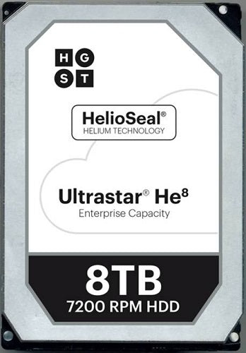 HGST HUH728080ALN601 Ultrastar He8 8Tb 7200RPM SATA-6.0Gbps 3.5-Inch Hard Drive