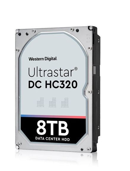 HGST HUS728T8TAL5204 Ultrastar DC HC320 8TB 7200RPM SAS 12Gbps 3.5-Inch Hard Drive