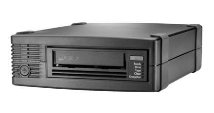 HP 839698-001 StoreEver LTO Ultrium 15Tb/6Tb SAS-6.0Gbps External Tape Drive