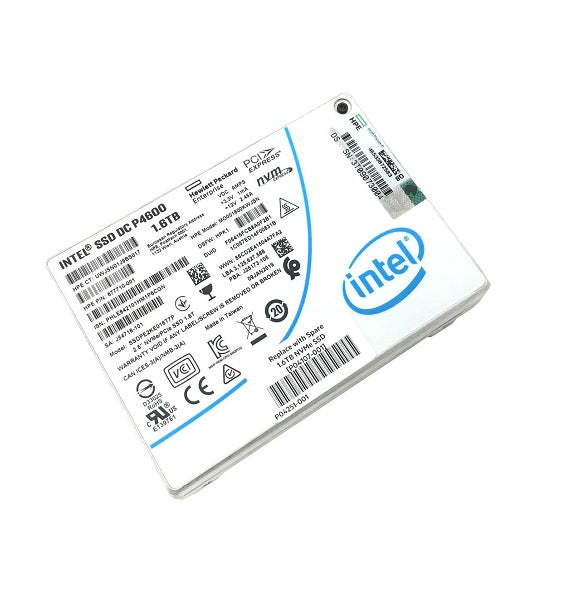 HP 877710-001 DC P4600 1.6Tb PCI Express 3.0 x4 2.5-Inch Solid State Drive
