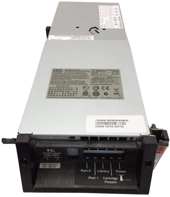 IBM Storage Tape Drive Ultrium LTO-5 3588-F5A / 39U3422