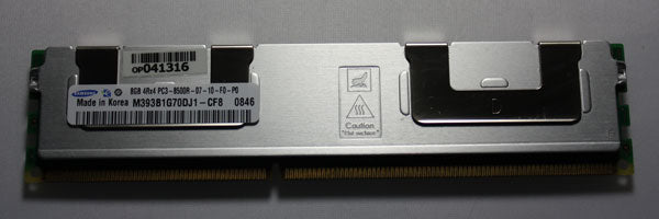 Samsung M393B1G70DJ1-CF8 8GB PC3-8500 DDR3-1066MHZ ECC Registered CL7 240-PIN DIMM Memory Module
