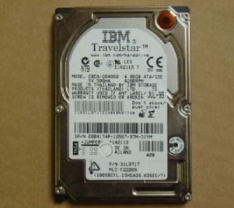 Dell 4174P 4.8GB 4200RPM 9.5MM ATA-33 IDE 2.5" Notebook Hard Drive