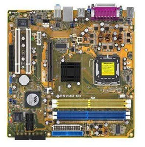 Asus P5VDC-MX VIA P4M800Pro Socket-LGA775 AMD Core 2 Duo DDR2 Micro ATX Motherboard