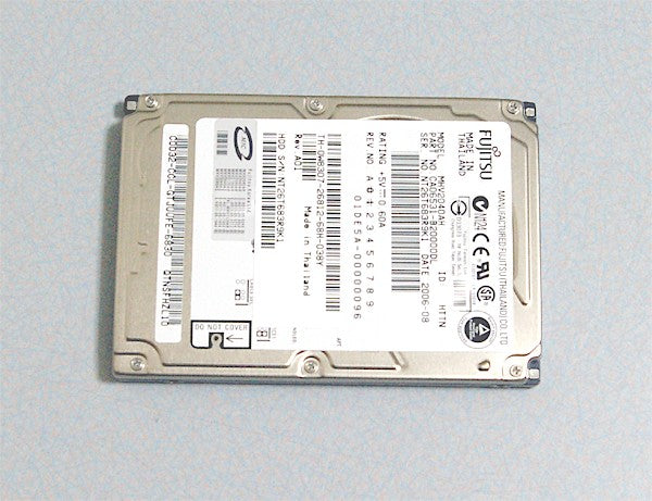 Fujitsu MHV2040AH 40GB 5400RPM 8MB 2.5-INCH ATA100 9.5MM Notebook Hard Drive