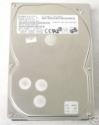 Seagate Cheetah ST19101N 9.1GB 10KRPM 512KB Ultra SCSI 50-PIN 3.5' Hard Drive