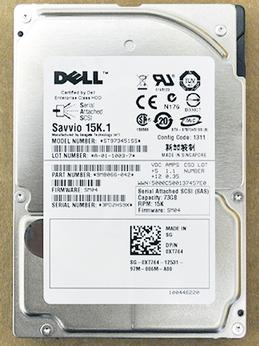 DELL XT764 73GB 15KRPM SAS 2.5" Hard Drive