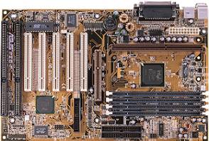 Asus Slot 1 PII BX 2 ISA 5 PCI MB