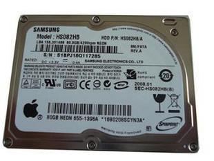 Samsung Spinpoint N2B HS080HB 80GB 4200RPM PATA 2.5" Hard Drive