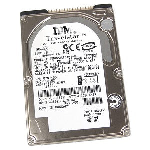 IBM Travelstar 20.0GB 4200 RPM 9.5MM Ultra DMA/ATA-5 IDE/EIDE Hard Drive