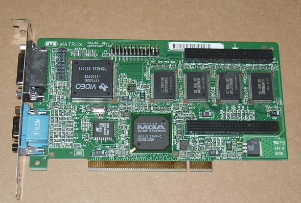 Matrox MIL2P/8/HP Millennium II 8MB PCI Video Card