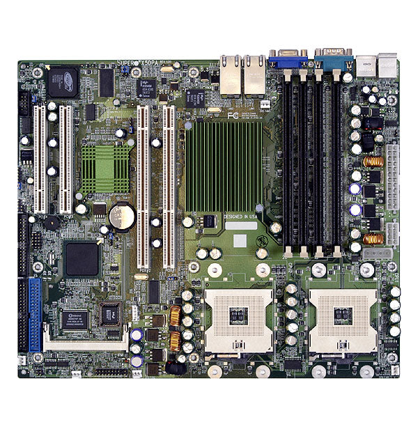 Supermicro X5DPA-GG E7501 Dual XEON Socket-604 533FSB Video 2GB-LAN ATX Motherboard : OEM BARE