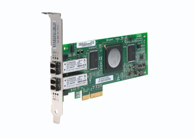 HP AE312A StorageWORKS FC1242SR 4GB PCI-E Dual Channel FC Host Bus Adapter