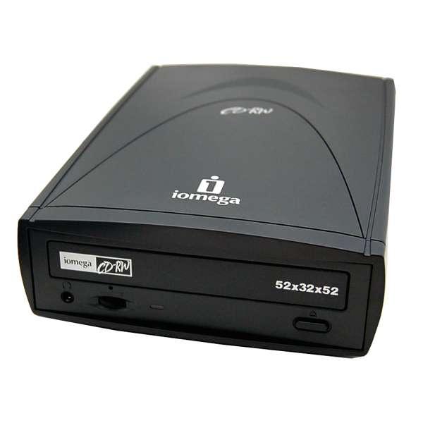 IOMEGA CDRW55292EXT USB 2.0 External CD-RW Drive : NO Power Adapter