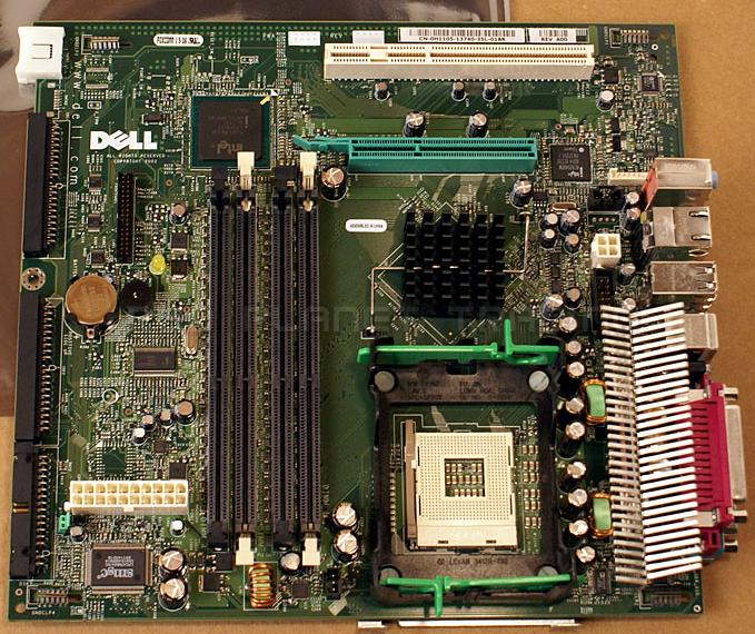 DELL U1324 / H1105 / FG011 / CG566 / H1489 Intel 865GV Socket-478 Pentium-4 DDR 400MHZ Motherboard