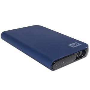 Western Digital My Passport Elite WDMLB2500TN 250GB USB 2.0 WESTMINSTER Blue External Hard Drive