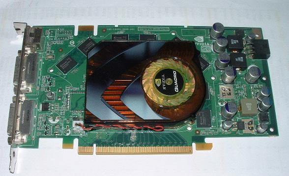 DELL WH242 Nvidia Quadro FX3500 256MB PCI-E DVI Video Card