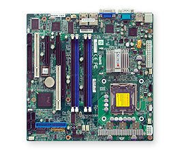 Supermicro PDSML-LN2+-O ICH7R Intel 82573V 82573L Socket-775 Core 2 Quad Micro-ATX MBD