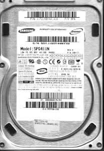 Samsung Spinpoint SP0411N 40GB 7200RPM ATA / IDE 3.5" Hard Drive