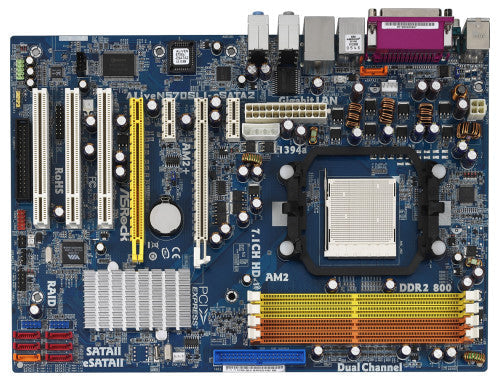 ASROCK ALiveN570SLI-ESATA2 Nvidia Nforce 570 SLI Socket-AM2 DDR2 1066MHZ Motherboard