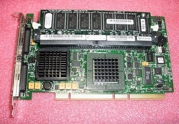 LSI Logic J4717 MegaRAID 2 Channel SCSI Ultra-320 RAID Controller Card