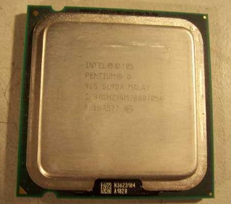 Intel SL9DA Pentium D 915 Dual Core 2.8GHZ 800MHZ L2 4MB Socket-775 Processor