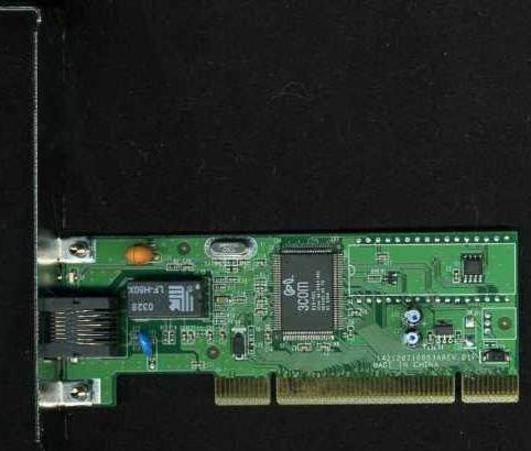 3COM 3csoho100 10/100TX PCI Fast Ethernet Adapter