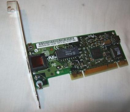 Intel 751767-004 10/100 PCI Network Adapter Card