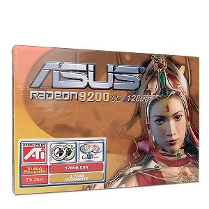 Asus Radeon 9200SE 128MB DDR AGP Video Card w/TV