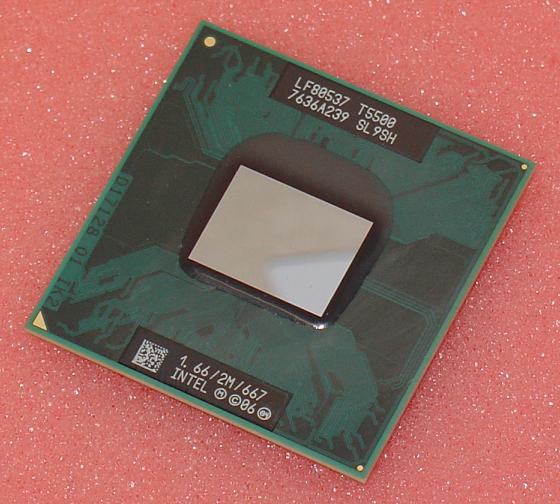 Intel LF80537GF0282M Core 2 Duo Mobile Processor T5500 1.66GHz 2MB CPU, OEM