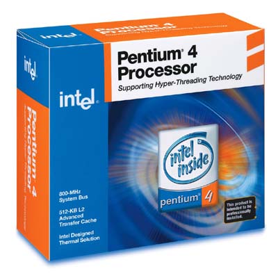 Intel BX80546PE2400E Pentium 4 2.40 GHz 533 Mhz 1 MB Cache BOXED Processor