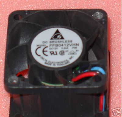 Delta Electronics FFB0412VHN 9500RPM 40mm 3-Pin Case Fan