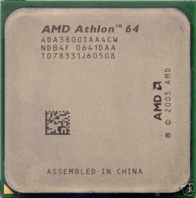 AMD Athlon 64 3800 (OEM) CPU 2.4GHz, 512KB L2 Cache, 90nm, Socket AM2