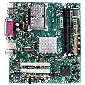 Intel D865GVIPL Socket 478 Motherboard w/ Celeron CPU