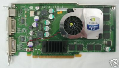 Nvidia Quadro FX 1300 PCIE 128MB DDR 2Port DVI 365890-002