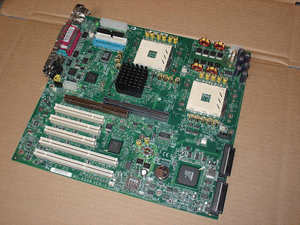 MS-6508 Dual Xeon bare Motherboard W/O Standard Case Connector