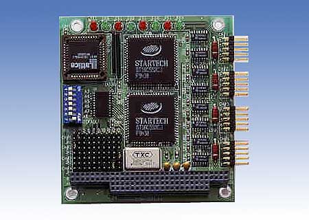 Advantech 4-port RS-232 High-speed PC/104 Serial Communication Card Module
