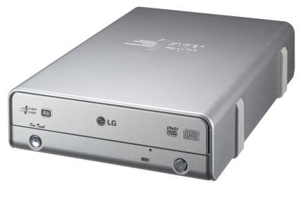 LG GSA-5169D 16x DVD±RW DL USB2.0 External Drive Silver