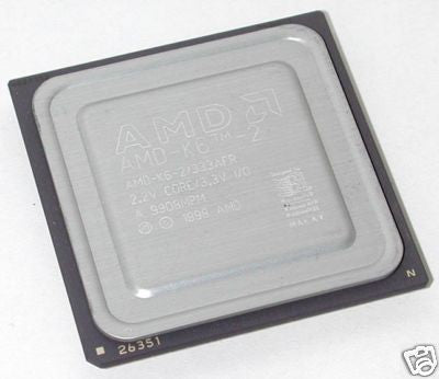 AMD K6-2/333AFR 333 MHZ FSB 66MHZ Socket-7 CPU Processor