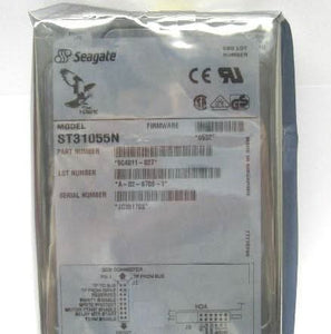 Seagate HAWK 2XL ST31055N 1.06 GB 5400 RPM Ultra SCSI 50PIN NARROW 3.5" Hard Drive