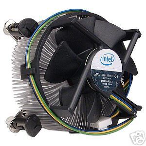 Intel D60188-001 LGA775 4-Pin DC12V 0.60A 3.5-Inch Aluminium Heat Sink Fan