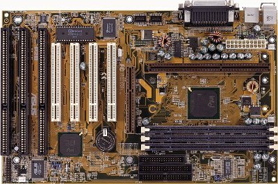Asus P2B-F Intel 440BX Chipset  AGP ATX OEM BareMotherboard